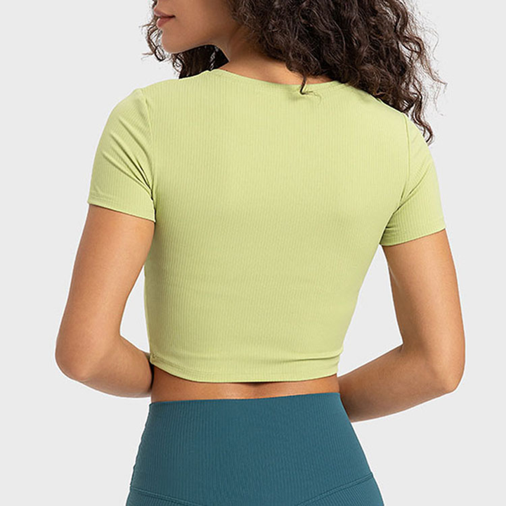Orion Crop Top - Lily Green