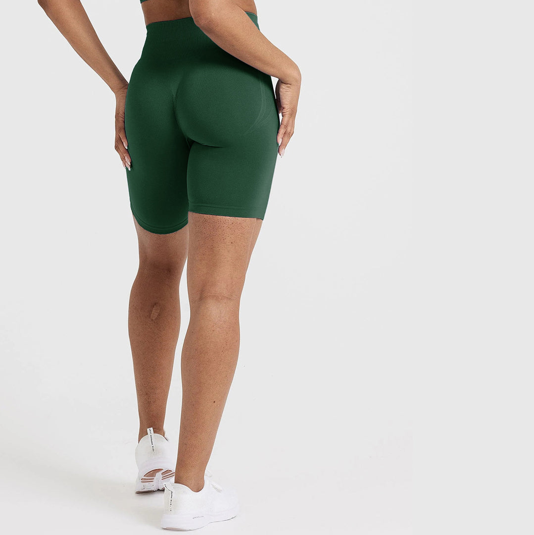 Ink Green Seamless Shorts